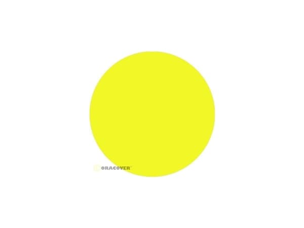 Oracover 80-035-010 Optegningsfolie Easyplot (L x B) 10 m x 60 cm Transparent gul (fluorescerende)