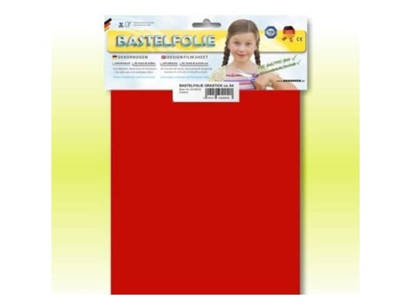 Oracover 29-022-B Klæbefilm Orastick (L x B) 300 mm x 208 mm Royal-rød