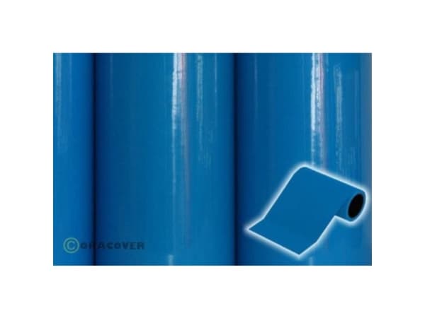 Oracover 27-051-025 Deko-striber Oratrim (L x B) 25 m x 12 cm Blå (fluoresoiva)