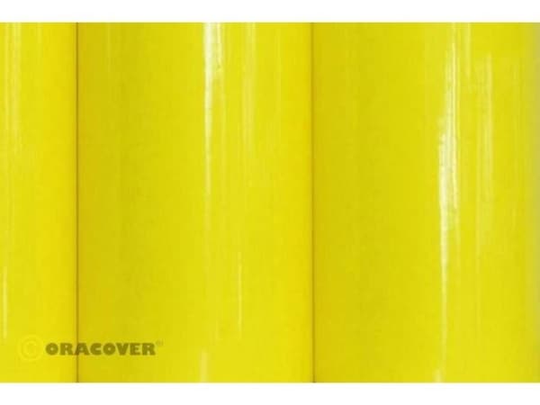 Oracover 83-035-010 Optegningsfolie Easyplot (L x B) 10 m x 30 cm Transparent gul (fluorescerende)
