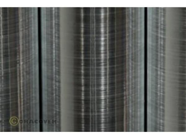 Oracover 25-105-010 Självhäftande film Orastick (L x B) 10 m x 60 cm Aluminium (borstad)