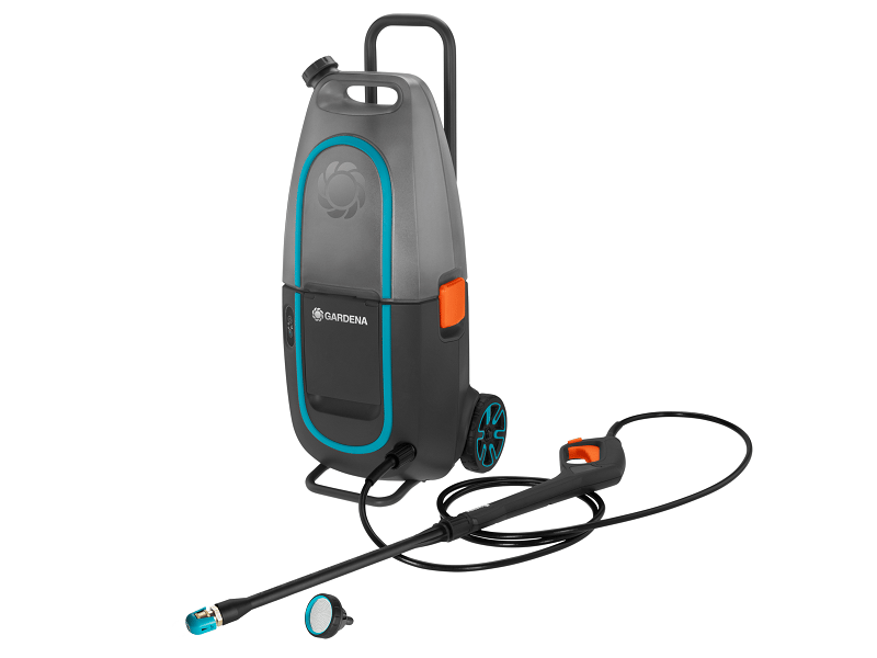 Gardena 9341-20, Upprätt, Batteri, 14 l, Svart, 2,6 Ah