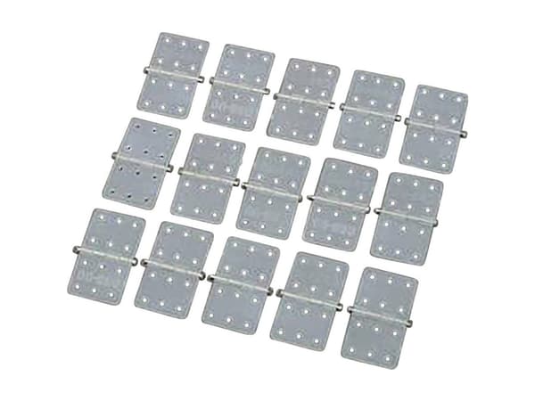 DU-BRO Hinges 16/28 Hængsel Rektangulær Polyamid (L x B) 28 mm x 16 mm 15 stk