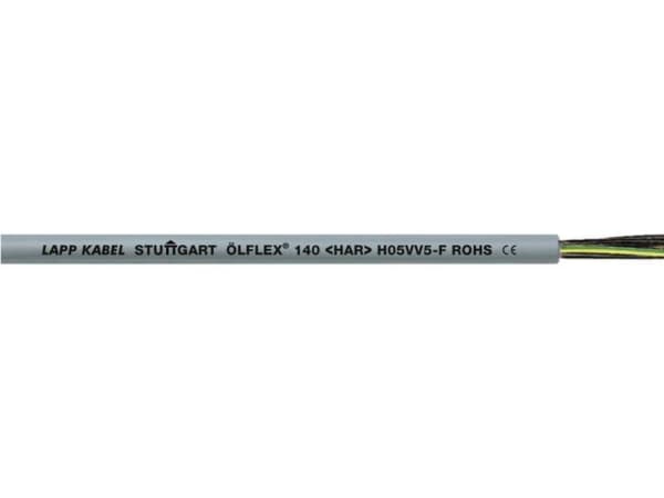 LAPP ÖLFLEX® 140 Styreledning 3 G 1 mm² Grå 11018-100 100 m