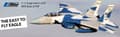 Miniatyrbild 3 av 11: E-Flite F-15 Eagle 64mm EDF BNF w / AS3X SAFE