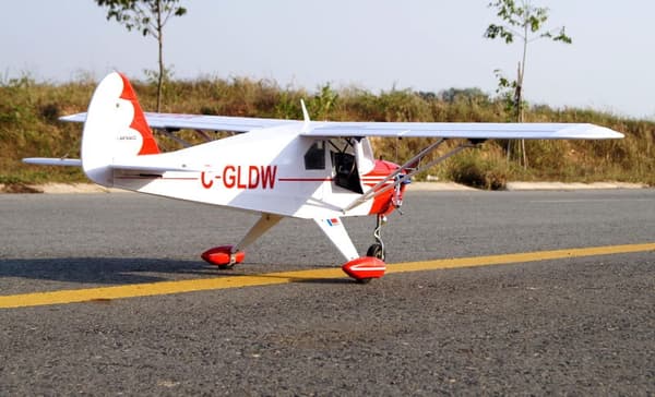 VQ PA-22 Tri-Pacer .46 White/Red EP/GP