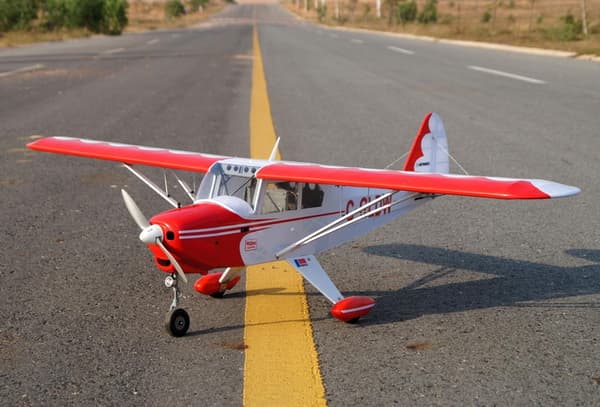 VQ PA-22 Tri-Pacer .46 White/Red EP/GP