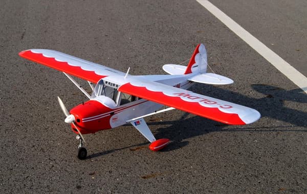 VQ PA-22 Tri-Pacer .46 White/Red EP/GP