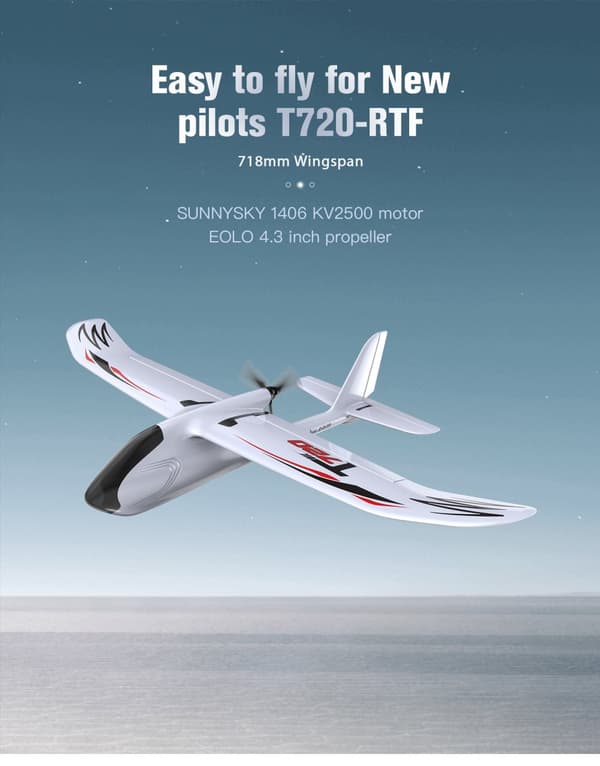 OMP Hobby T720 RTF Gyro