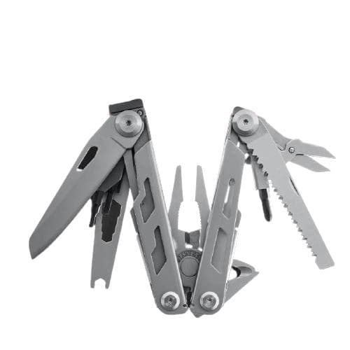 Kraftigt MultiTool med 16 funktioner - med nylonhölster