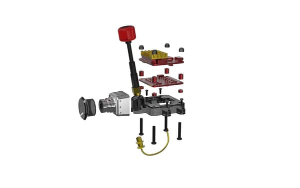 HeeWing RC F-01 690mm EPP FPV-vinge Kit