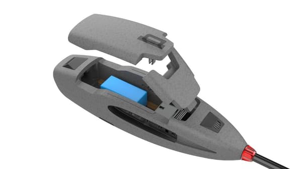 HeeWing RC T-01 730mm EPP FPV PNP Grå