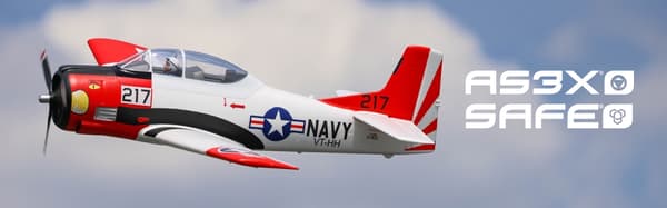 E-Flite T-28 Trojan 1.2m BNF Basic &amp; SAFE