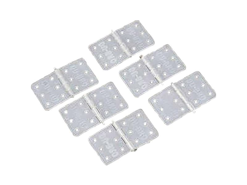 DU-BRO gångjärn 11/28 Rektangulärt gångjärn av polyamid (L x B) 28 mm x 11 mm 6 st