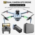 Miniatyrbild 3 av 11: Drönare Mini UAV Pro med 5G GPS 4K HD kamera 2200MA batterier för längre flygtid
