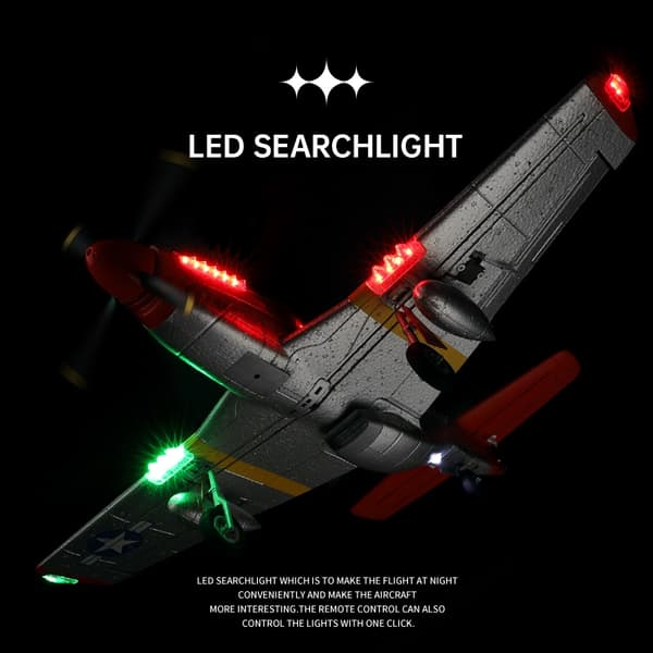 WLtoys Mustang P51 2.4GHz - Komplett