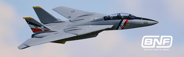 E-Flite F-14 Tomcat Twin 40mm EDF SAFE BNF Basic