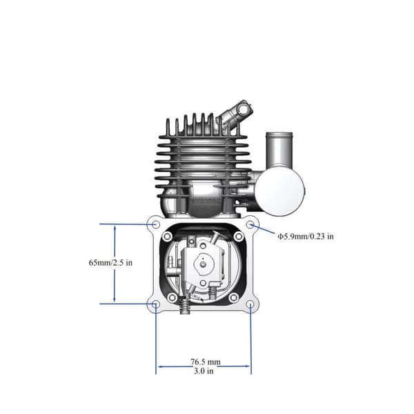RCGF 63CC SE Stinger Pro