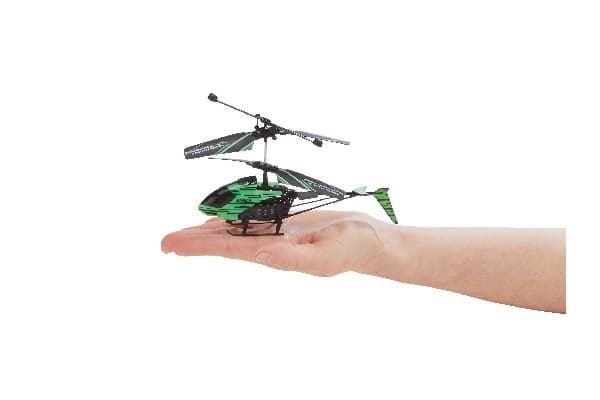 Helikopterstrek som lyser i mørket