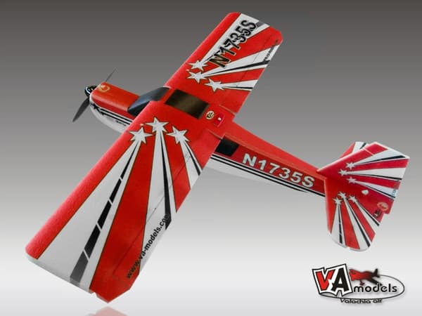 VA-Models Super Decathlon Röd EPP ARF