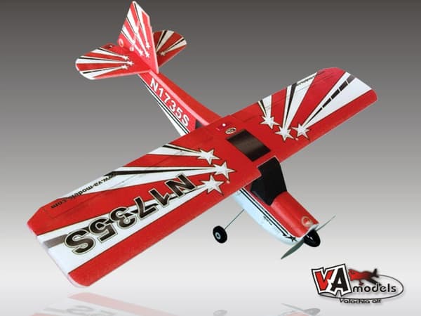 VA-Models Super Decathlon Röd EPP ARF