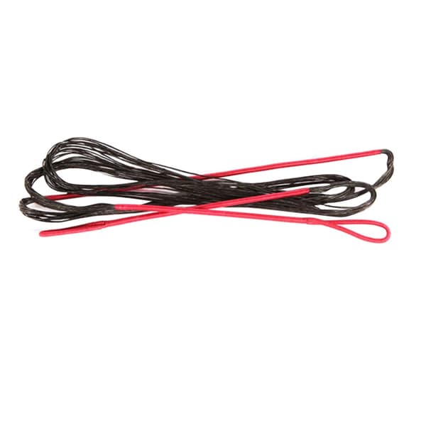 2 stk Udskiftere Bow String Traditionel Recurve Longbow Jagt Optagelse Tilbehør Sort rød_68 inches / 162cm