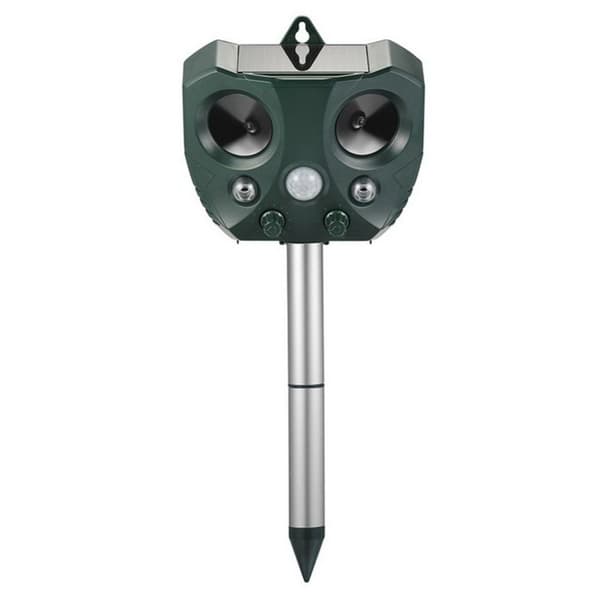 Soldrevet ultralyds Pest Dyr Repeller Controller til Mice Myggenet insekter Fugle Foto farve