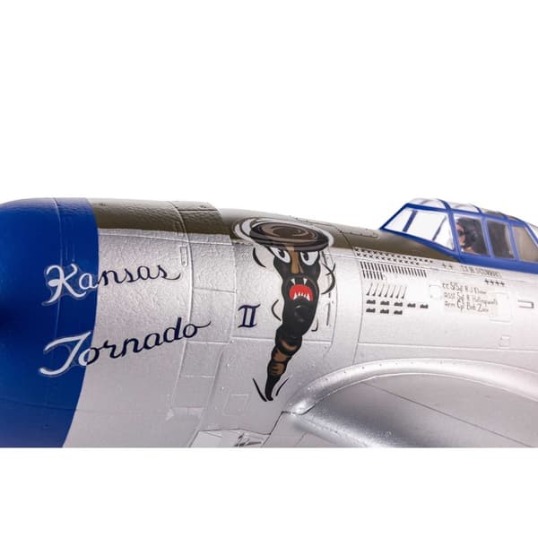 E-Flite P-47 Razorback 1.2m BNF Basic AS3X &amp; S