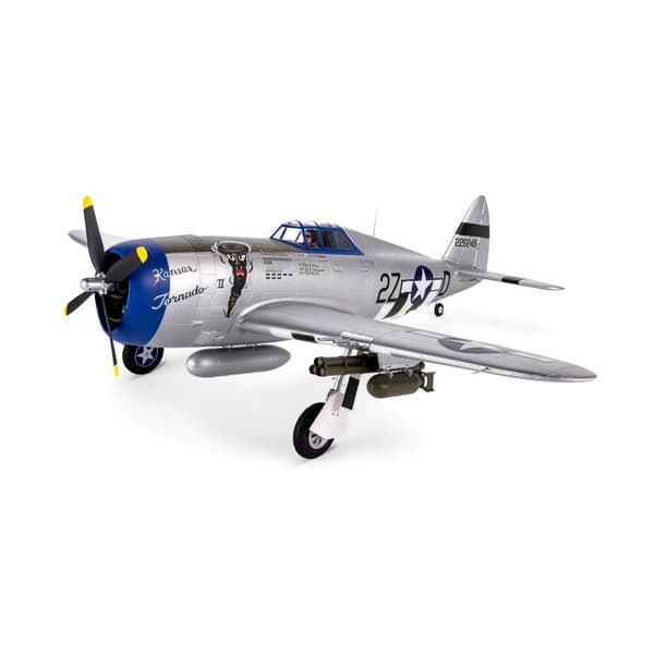 E-Flite P-47 Razorback 1.2m BNF Basic AS3X &amp; S