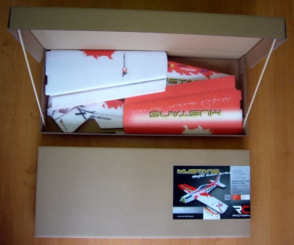 RCF Fun Mustang EPP Red
