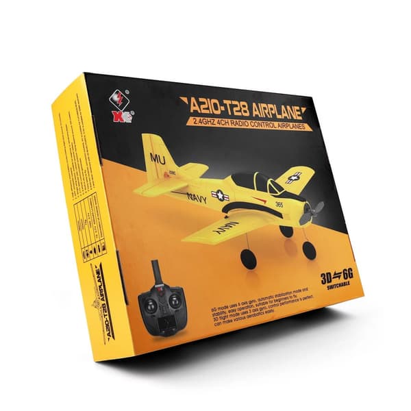 RADIOSTYRT FLYGPLAN 4-KANALER A210