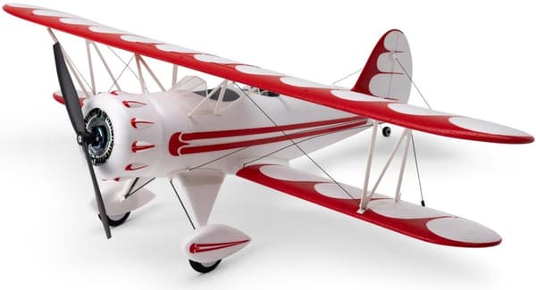 E-Flite UMX Waco 550mm BNF m/AS3X &amp; SAFE - Hvi