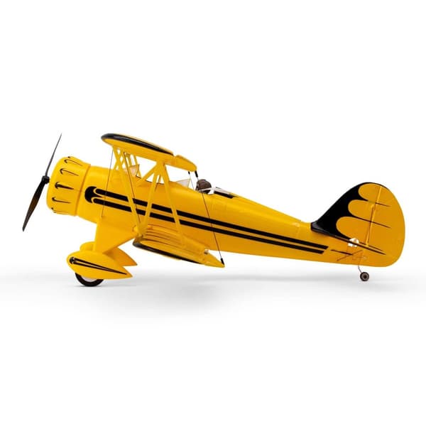 E-Flite UMX Waco 550mm BNF m/AS3X &amp; SAFE - Gul