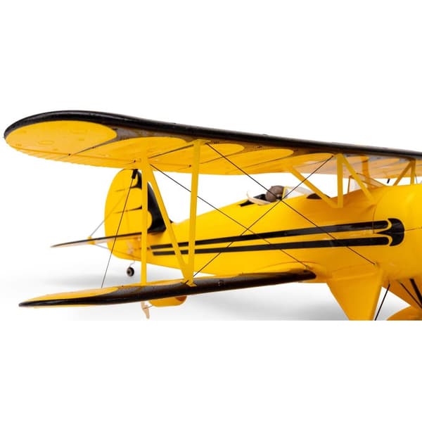 E-Flite UMX Waco 550mm BNF m/AS3X &amp; SAFE - Gul