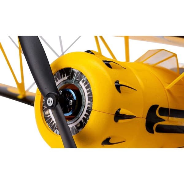 E-Flite UMX Waco 550mm BNF m/AS3X &amp; SAFE - Gul