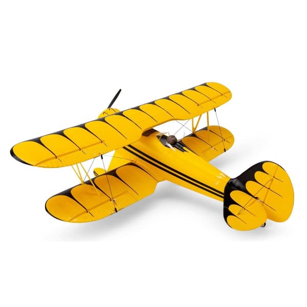 E-Flite UMX Waco 550mm BNF m/AS3X &amp; SAFE - Gul