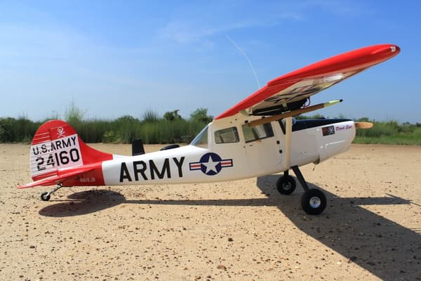 Seagull Giant Cessna Bird Dog 3.1m 70-125cc ARF