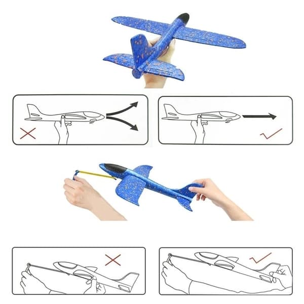 BungeeShoot Glider - Blå