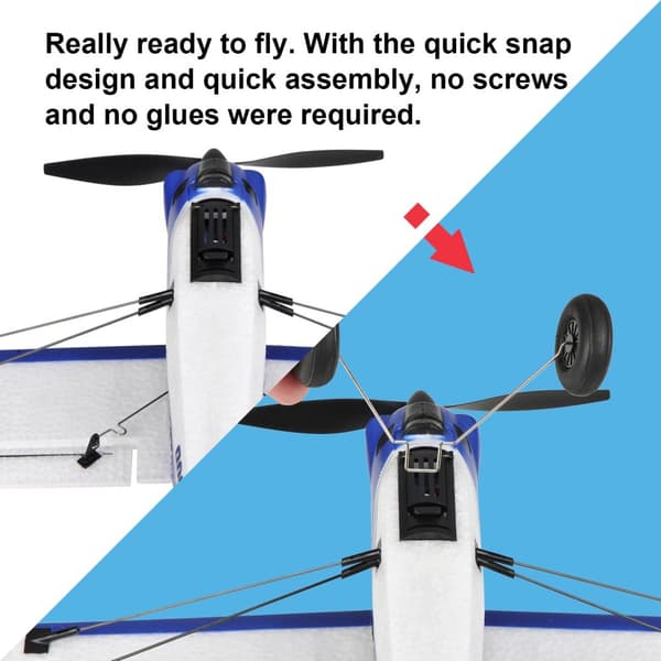 Top RC Hobby Cub 450mm Gyro RTF