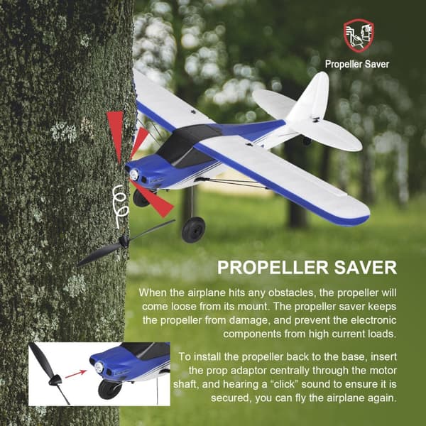 Top RC Hobby Cub 450mm Gyro RTF