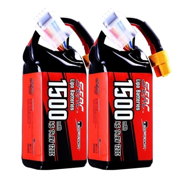 Lipo Batteri, Høj Kapacitet, XT60 Stik, 1500 4S 120C 2stk 1500 4S 120C 2pcs