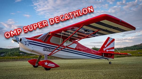 OMP Hobby Super Decathlon 55inch V2 Red ARF