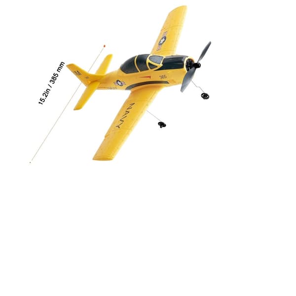 RC Fly, 4-Kanal Kontrol, 6-Aksel Gyro Stabilisator,Gul