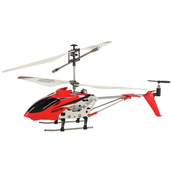 Fjärrstyrd helikopter RC SYMA S107H 2,4GHz RTF röd