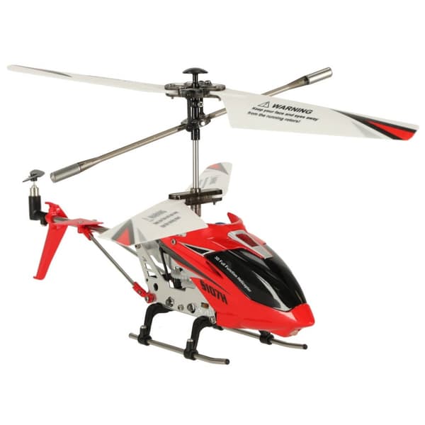 Fjärrstyrd helikopter RC SYMA S107H 2,4GHz RTF röd