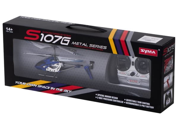 SYMA S107G sininen kauko-ohjattu helikopteri