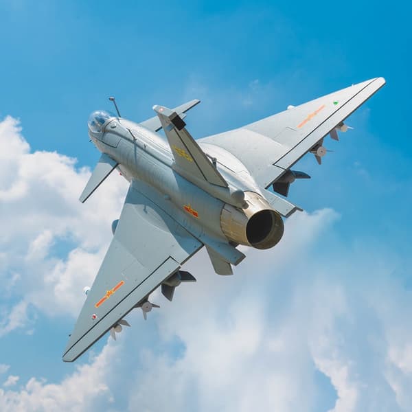 FMS 64mm J-10 EDF PNP - Air Force Gray