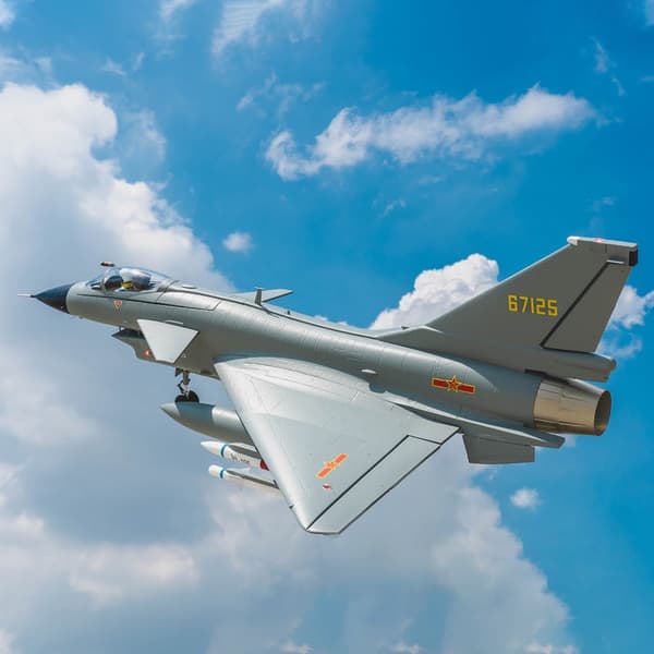FMS 64mm J-10 EDF PNP - Air Force Gray