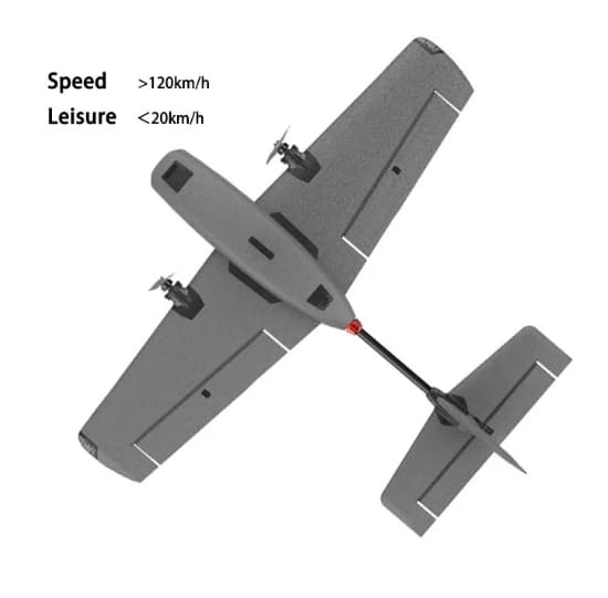 HeeWing RC T1 730mm EPP FPV Airplane PNP Pro Grå