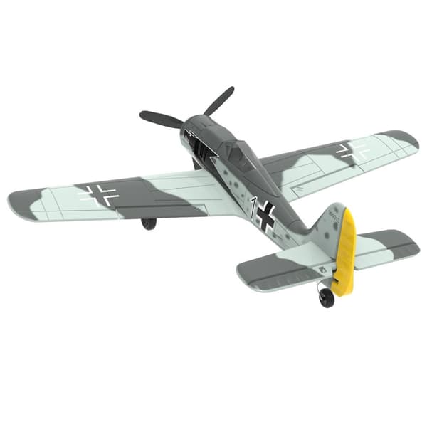 RC-flygplan, 400 mm vingbredd, 12-15 minuters flygtid,BNF 3 Batterier